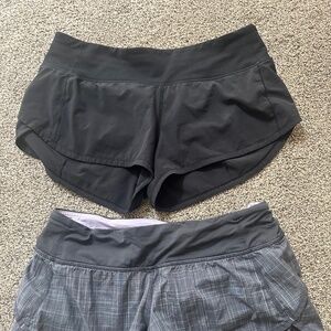 Lululemon Speed Shorts